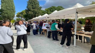 Bozkurt Anadolu İmam Hatip Lisesi öğrencileri, Gazzeye destek amacıyla panayır düzenledi