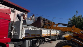 Buharkent Belediyesine 130 yeni çöp konteyneri