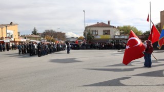 Bünyanda 29 Ekim Cumhuriyet Bayramı çelenk töreni düzenlendi