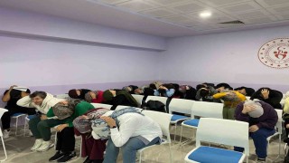 Burdurda afete karşı eğitimler devam ediyor