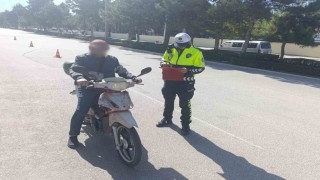 Burdurda motosiklet denetimleri