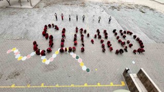 Burdurda okullarda Filistin için farkındalık etkinliği