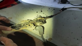 Burdurda prize takılan uzatma kablosu yangına sebep oldu