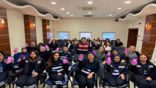 Bursa Jandarmasından kadına şiddete karşı yoğun mesai