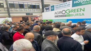 Bursa Tarım Fuarı çiftçilerin yoğun ilgisiyle açıldı