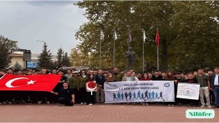 Bursada Dünya yürüyüş günü coşkusu