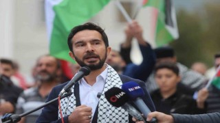 Bursada Filistine destek yürüyüşü