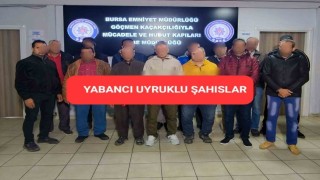 Bursada kaçak göçmen operasyonu: 33 kişi yakalandı