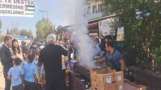 Bursanın Çeltik Mahallesinden Gazzeye destek