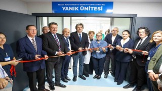 BUÜ Hastanesinin yenilenen Yanık Ünitesi hizmete açıldı