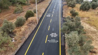 Büyükşehir Aydının yollarını yeniliyor