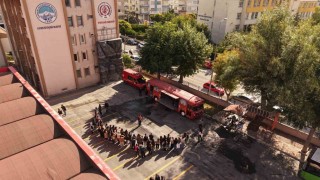 Büyükşehirden öğrencilere afet risklerini azaltma ve afetlere karşı hazırlık eğitimi