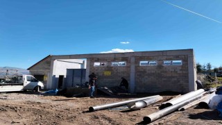 Çambaşı Yaylası İçme Suyu Arıtma Tesisinde çalışmalar sürüyor