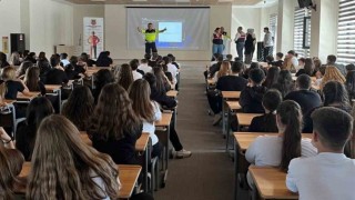 Çanakkalede jandarma ekiplerinden lise öğrencilerine yönelik çeşitli eğitimler
