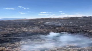 Çankırıda çıkan arazi yangını söndürüldü