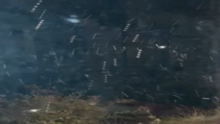 Çankırıda kar yağışı başladı