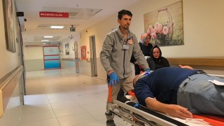 Çarpışmanın etkisiyle kanala uçtu