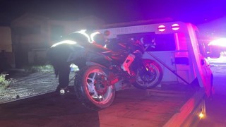 Çeşmede plakasız, kasksız ve abartı egzozlu motorlara sıkı denetim