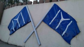 CHPli Bilecik Belediyesinin Kayı Bayrağı ve Osmanlı Armasını söktürmesine tepki