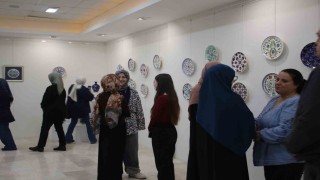 Çini Sanatı SAÜde sergilendi