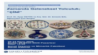 Çini sanatının gelenekten günümüze uzandığı sergi sanatseverlerle buluşuyor