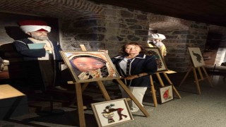 Çivi ile Telin Aşkı: Sabırla ilmek ilmek dokunan eserler sanatseverlerle buluşuyor