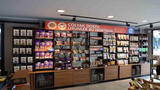 Çölyak hastalarına büyük kolaylık: Glütensiz ürün satış noktası yoğun ilgi görüyor