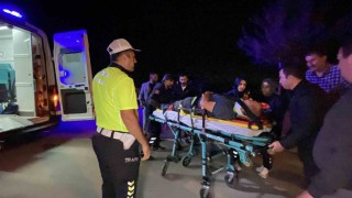 Çorumda iki motosiklet çarpıştı: 1 yaralı