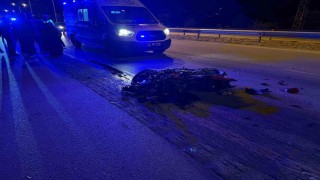 Çorumda tıran çarpan motosikletin sürücüsü hayatını kaybetti