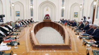 Cumhurbaşkanı Erdoğan, Ummanda heyetlerarası toplantıya başkanlık etti