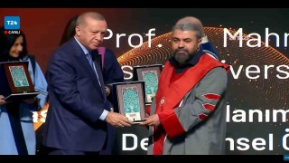 Cumhurbaşkanı Erdoğandan SAMÜye YÖK 2025 Üstün Başarı Ödülü
