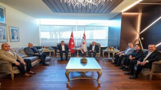 Cumhurbaşkanı Yardımcısı Yılmaz, KKTCdeki temaslarını tamamladı