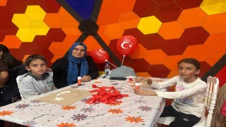 Cumhuriyet coşkusu aile atölyesinde yaşandı