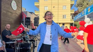 Cumhuriyet coşkusu engelsiz eğitim merkezinde yaşandı