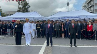 Cumhuriyetin 102. Yıldönümü Marmariste çelenk sunma töreni ile başladı