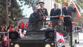 Cumhuriyetin 102.yılı Malatyada törenle kutlandı