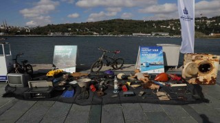 Denizden çıkan atıklar, görenleri hayrete düşürdü