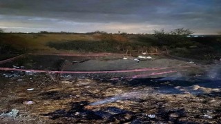 Dereköyde çıkan yangın kısa sürede kontrol altına alındı