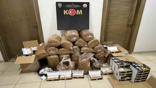 Didimde kaçak tütün ve alkol operasyonu: 2 gözaltı