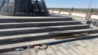 Dilucu Şehitleri Anıtındaki kirlilik tartışması: Haberi yapan gazeteci gözaltına alındı