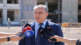 Diyarbakır Şehir Hastanesinde inşaat çalışmaları hızla devam ediyor