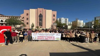 Diyarbakırda 29 Ekim Cumhuriyet Bayramı lazer run yarışması düzenlendi