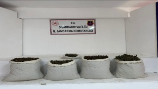 Diyarbakırda 93 kilo uyuşturucu ele geçirildi