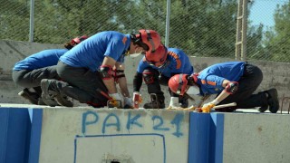 Diyarbakırda arama kurtarma akreditasyon eğitimi tamamlandı