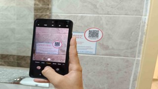 Diyarbakırda hastane temizliğinde QR kodlu dönem başladı