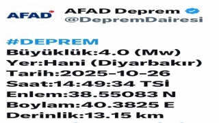 Diyarbakırda korkutan deprem