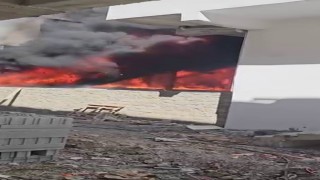 Diyarbakırda korkutan yangın