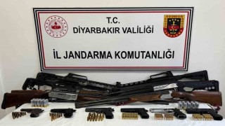Diyarbakırda ruhsatsız silah operasyonu