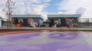 Doğal Yaşam Kampüsüne anlam katan grafiti sanatı