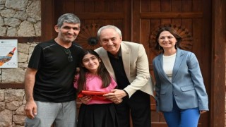 Dokumaparkta çocukların gelecek şehir hayalleri tuvallere yansıdı